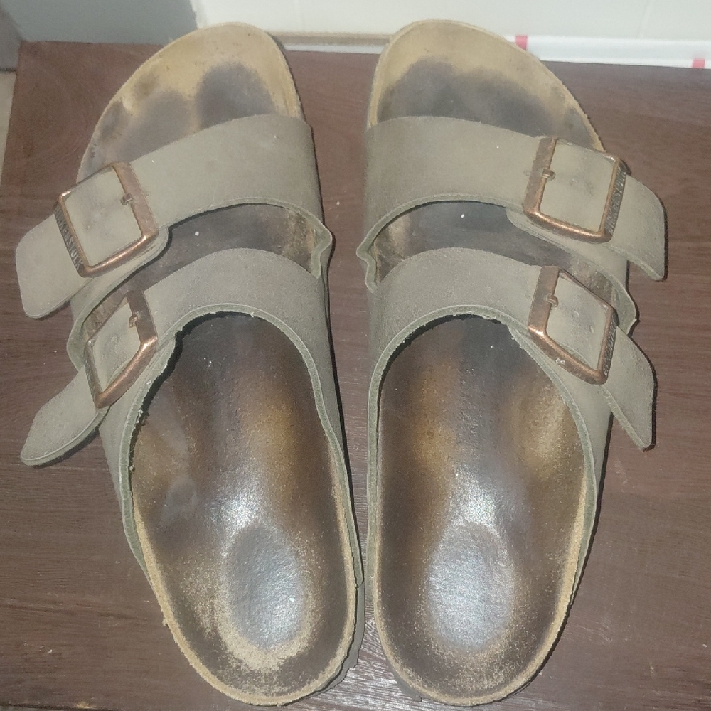 Birkenstock Brown Leather Sandals